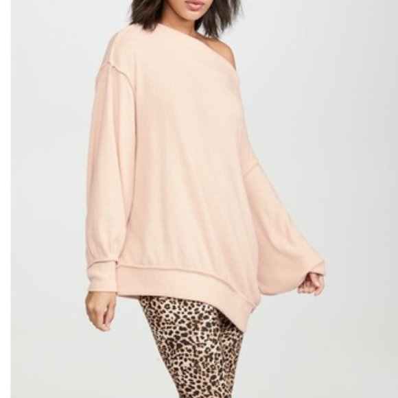 Free People Sweaters - Free People Main Squeeze Off-the-Shoulder Sweater